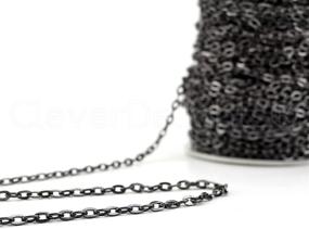 img 1 attached to CleverDelights Cable Chain Spool Gunmetal