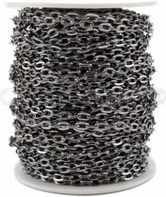 img 2 attached to CleverDelights Cable Chain Spool Gunmetal