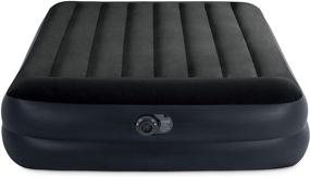 img 3 attached to Inflatable Comfort: Introducing the Intex Dura-Beam Series Pillow Rest Raised Airbed with Internal Pump (2021 Model)