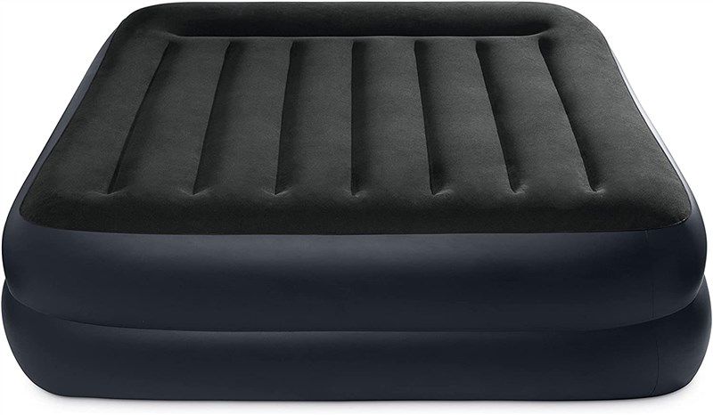 Intex Colchón Hinchable Intex Fibertech Deluxe Pillow Negro