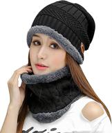 ❄️ warm and stylish: hindawi womens slouchy beanie winter hat for outdoor snow skiing logo