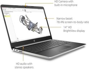 img 3 attached to 💻 HP 14in High Performance Laptop - AMD Ryzen 3, Radeon Vega 3, 128GB SSD, Windows 10 (Renewed)