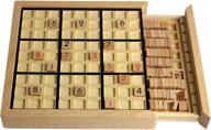 🧩 andux wooden sudoku puzzle with drawer logo