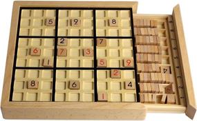img 4 attached to 🧩 Andux Wooden Sudoku Puzzle with Drawer