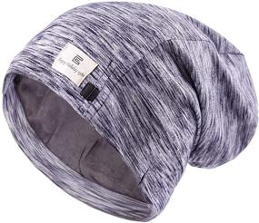 img 4 attached to Satin Silk Sleep Slap Night Cap for Women: Adjustable Hair Wrap for a Peaceful Sleep