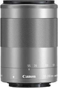 img 3 attached to Silver Canon EF-M 55-200mm f/4.5-6.3 Image Stabilization STM Zoom Lens