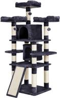 🐾 feandrea 67-inch multi-level cat tree: superior condo for large cats with cozy perches and stability logo