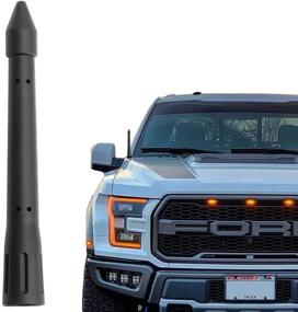 img 4 attached to 🚗 KSaAuto Antenna for Ford F150 2009-2021, 4.5" Flexible Rubber Car Wash Proof Replacement Mast, Optimized FM/AM Reception