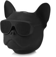 🐶 french bulldog shaped hi-fi wireless speaker with voice command & bluetooth4.1: portable, 32g capacity, ideal for home and long-term use logo