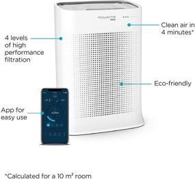 img 3 attached to 🌬️ Rowenta Pure Connect Air Purifier: Efficient Medium-Sized White Device