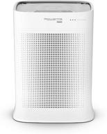 🌬️ rowenta pure connect air purifier: efficient medium-sized white device logo