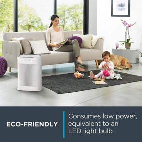 img 1 attached to 🌬️ Rowenta Pure Connect Air Purifier: Efficient Medium-Sized White Device