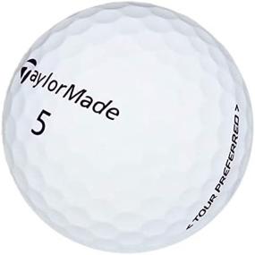 img 4 attached to Enhance Your Game with Taylormade Tour Preferred/Tour Preferred X Near Mint Recycled Golf Balls (Pack of 36)