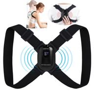 🌟 backmedic smart posture corrector: enhanced sensor vibration reminder for correcting posture in men, women, teens, and kids - adjustable angle and strap for improved posture maintenance логотип