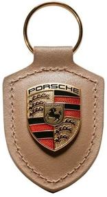 img 2 attached to Porsche Crest Key WAP0500980H in Elegant Beige