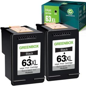 img 4 attached to 🖨️ Remanufactured Ink Cartridge 63 Black - Replacement for HP 63 63XL - HP OfficeJet 3830 5255 5258 Envy 4520 4512 4513 4516 DeskJet 1112 1110 3630 3632 3634 2130 2132 Printer (Pack of 2 Black)