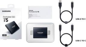 img 3 attached to 🔌 SAMSUNG T5 Portable SSD 2TB - High-Speed USB 3.1 External Solid State Drive, Black (MU-PA2T0B/AM)