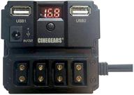 cinegears compact d tap power distributor logo