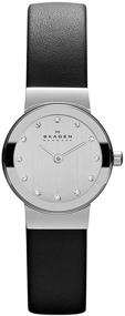 img 4 attached to Часы Skagen Freja из нержавеющей стали для женщин: безупречная элегантность и утонченность.