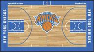 fanmats knicks nylon court runner large logo