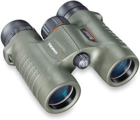 img 4 attached to Bushnell Trophy Green 8x32 Binoculars with Roof Prism System and User-Friendly Focus Knob for Convenient Adjustment