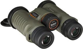 img 3 attached to Bushnell Trophy Green 8x32 Binoculars with Roof Prism System and User-Friendly Focus Knob for Convenient Adjustment