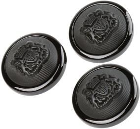 img 3 attached to 🧵 COTOWIN Set of 10 Gunmetal Sewing Buttons - 23mm Diameter