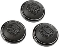 🧵 cotowin set of 10 gunmetal sewing buttons - 23mm diameter logo