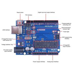 img 3 attached to 📔 UNIROI Стартовый комплект Учебник и UNO R3 для Arduino: Учиться с помощью CD-Учебника, 147 проектов для начинающих