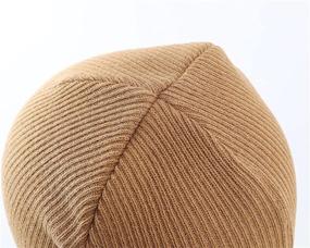 img 2 attached to 🧢 Connectyle Slouchy Acrylic Beanie for Boys' Hat & Cap Accessories