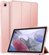 📱 ztotop samsung galaxy tab a7 lite 8.7 case (2021 release) - trifold stand rosegold cover logo