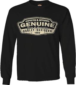 img 2 attached to 👕 Men's Military Long Sleeve Graphic Clothing by Harley Davidson at Grafenwohr