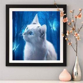 img 3 attached to Diamond Painting Animals Rhinestone 13 7X13 7Inch