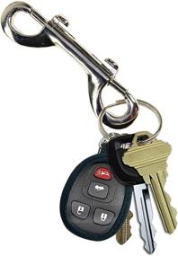 img 4 attached to 🔑 Lucky Line 3-1/2" Key Chain: Compact and Reliable Key Holder