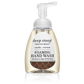 img 3 attached to 🧼 Deluxe Deep Steep Foaming Hand Wash, Vanilla Coconut, 8 Ounce - Natural, Nourishing Formula for Refreshing Cleansing