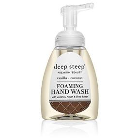 img 1 attached to 🧼 Deluxe Deep Steep Foaming Hand Wash, Vanilla Coconut, 8 Ounce - Natural, Nourishing Formula for Refreshing Cleansing