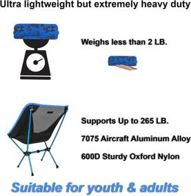 img 1 attached to Waterproof Camping Adults Lightweight Foldable