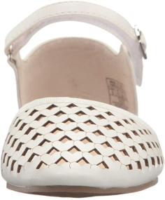 img 3 attached to 👠 Stylish and Comfortable: Nine West Girls VIIVIEN Little Girls' Flats