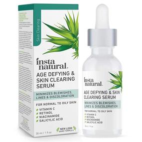 img 3 attached to 🌟 InstaNatural Retinol & Hyaluronic Acid Vitamin C Serum - Anti Aging, Dark Spot Corrector & Pore Minimizer for Face - Wrinkle Reduction, Fine Lines, Pigmentation - 1oz