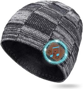 img 4 attached to 🎧 Stay in Tune with the BLUEHRESY Bluetooth Beanie Hat - Enjoy Music on the Go!