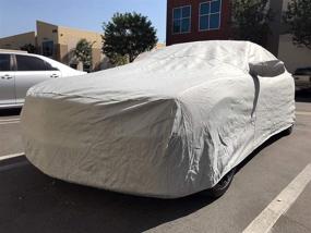 img 2 attached to Custom Fit Gray Ultrashield 5 Layer Car Cover for 2006-2019 Dodge Charger (SE, SXT, R/T, Daytona, SRT, Hellcat)