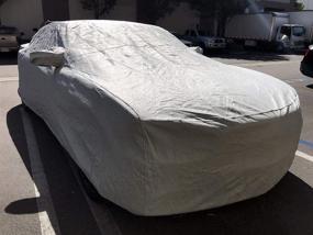 img 3 attached to Custom Fit Gray Ultrashield 5 Layer Car Cover for 2006-2019 Dodge Charger (SE, SXT, R/T, Daytona, SRT, Hellcat)