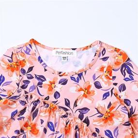 img 2 attached to 👚 Winter Blouse with Sleeves: Girls' Clothing in Tops, Tees & Blouses