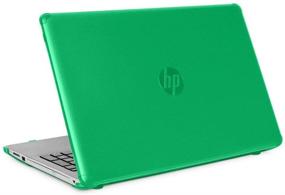 img 4 attached to 📦 Durable Green mCover Hard Shell Case for 2020 HP 15-DYxxxx/15-EFxxxx Series Notebook PC - Protect Your Device!