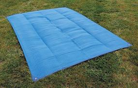 img 2 attached to 🏞️ Camco 42881 6' x 9' Reversible Blue Awning Leisure Mat