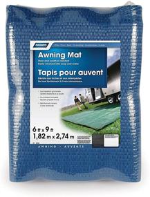 img 4 attached to 🏞️ Camco 42881 6' x 9' Reversible Blue Awning Leisure Mat
