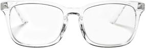 img 2 attached to Classic Glasses Eyeglasses Non Prescription Eyewear Men's Accessories