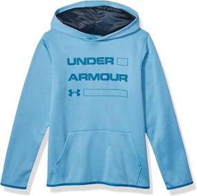 img 4 attached to Under Armour Wordmark Guardian Outpost Boys' Clothing ~ Fashion Hoodies & Sweatshirts