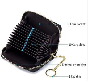 img 1 attached to Sanxiner Leather Women's Handbags and Wallets with Credit Wallets