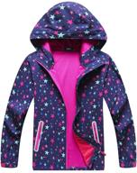 🧥 hotmiss waterproof hooded jackets: your ultimate outdoor active rain gear for boys and girls logo